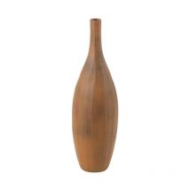 Paris Prix - Vase Bouteille en Terre Cuite 'Terra' 70cm Rouille