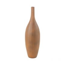 Paris Prix - Vase Bouteille en Terre Cuite 'Terra' 93cm Rouille