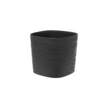 Vase Capri Eco Vert Noir - 38 cm