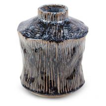 Vase Décoratif Alda (04) (Fi) 17x20 Cm Bleu Marine