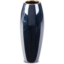 Vase Décoratif Amora1 (6) (Fi) 12x30 Cm Bleu Marine