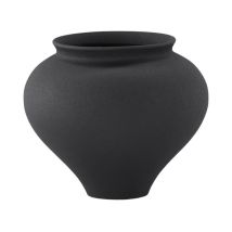 Vase Design 'Rellis' 18cm Noir