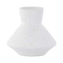 Vase Design 'Rellis' 22cm Blanc