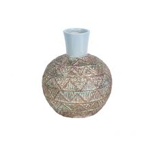 Vase en céramique effet corde