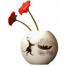Parastone - Vase en céramique Oval Chats par Dubout
