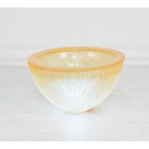 Vase en résine blanc 80x80x45h cm