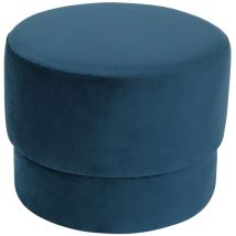 Repose-Pieds Polyester 55X55X42 Bleu