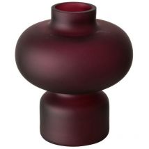 Vase en verre nelika, 22 cm
