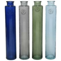 Vase en verre recyclé 32 cm. Pièce unique