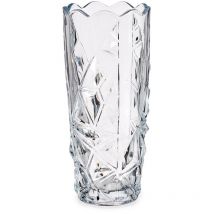 Vase en verre taillé, 19,5 cm