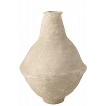 Jolipa - Vase extra large en Papier mâché Blanc 60x60x90cm