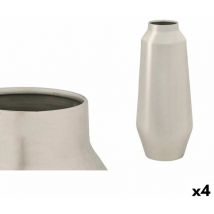 Gift Decor - Vase giftdecor 10216-ss fer argenté 18 x 40 x 18 cm (4 pièces)