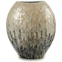 Vase gris dégradé (15 x 35 x 32 cm)