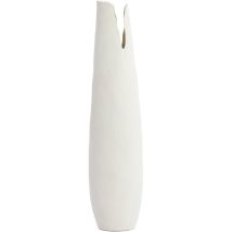 Light&living - Vase Haut Mesa En Céramique Crème – 19x18,5x77,5 Cm