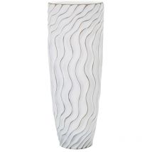 Mauroferretti - vase haute résine cm ø 35X90