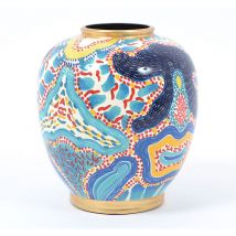 Drimmer - Vase Indrani céramique 26x26x29cm