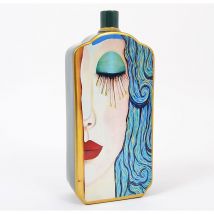 Drimmer - Vase Joelina visage céramique 21x10x48cm