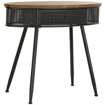 Dkd Home Decor - Console Sapin Métal 90,5X39X78 Noir