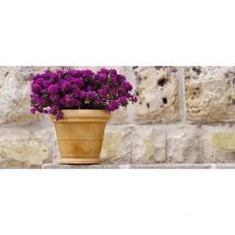 Monacis - Vase Polymère Double Bord Lisse Impruneta Ø70 (65X54h)