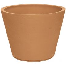 Vase Tirso di Martino Ø30xH30 cm Brown - Brown