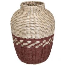 Vase tressé Carmen, 32 cm