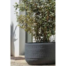 Pot à réserve d'eau – Vase urbain Bali – 200L – Résine polyéthylène – Intérieur/extérieur – Résistant UV