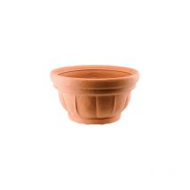 Ciotola lara pottery collection GDM resina terracotta cm 35 h.cm 19