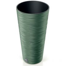 Vaso alto con riserva acqua 15 l verde tierra - furu