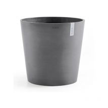 Vaso tondo amsterdam grigio D50XH44,5CM Ecopots vaso fiori