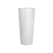 Vaso Tondo Alto Amsterdam Grigio Chiaro D33xh70cm Ecopots Vaso Fiori