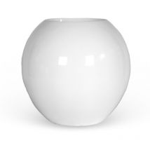 Verdevip - Vaso ball • Laccato Lucido • Bianco - 66