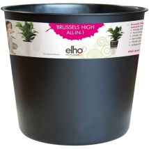 Elho – Vaso da fiori Brussels Diamond High Easy Insert 32cm – Capacità 16 litri – Dimensioni 32xh27.6cm