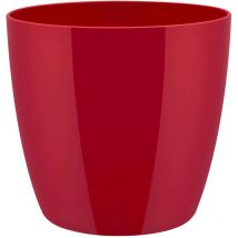 Vaso brussels diamond round 25CM lovely red Elho