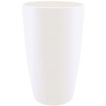 Vaso Brussels Diamond Round High 27cm White Elho