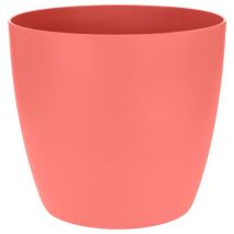 Elho - vaso brussels round mini 9,5CM coral pink