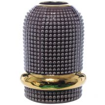 Vaso Ceramica 13,5x13,5x19cm Porpora