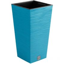 Vaso con riserva acqua 29x29x55cm Azul escandinavo - furu