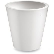 Vaso rotondo in resina 'Cosmos' 45 cm. Bronzo