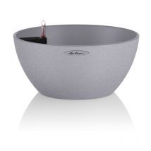 Vaso da interno e esterno cubeto Stone 30 cm - Grigio Pietra - Grigio Pietra