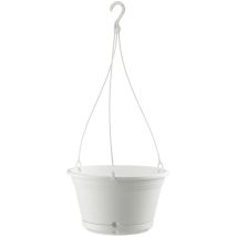 Vaso Da Appendere Con Gancio E Riserva D'Acqua Per Balcone 'elements Air' Per Fiori E Piante -terracotta