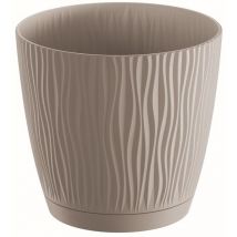 Vaso da fiori 1,6L Sandy p 14,9x14,9x13,9 cm, Mocca - Mocca