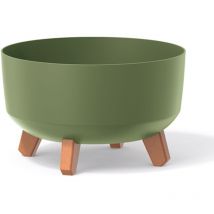 Vaso da fiori 3,8L Gracia 23,5x23,5x15,5 cm, Verde - Verde