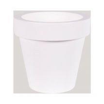 Moovere - magnolia 120 Classic Vaso rotondo grande per interni ed esterni per piante e fiori Molto resistente al passare del tempo. Realizzata in