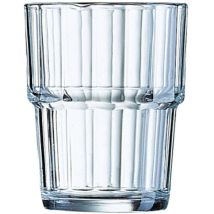 Vaso De Cristal Templado Arcoroc Norvege De 200 Ml - Juego De 6