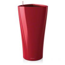 Vaso da interno e esterno delta Premium 40 cm - Bianco Lucido - Bianco Lucido