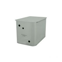 Vaso di espansione da 50lt inox 8 decimi aisi 304 aperto per termocamini e caldaie