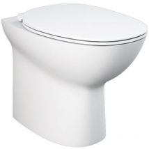 Rak Ceramics - Vaso filo muro rimless morning scarico universale senza sedile