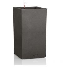 Vaso da interno e esterno CANTO Stone High 40 cm - Nero Grafite