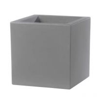 Teraplast - Vaso Fioriera Schio Cubo Essential 40 Beton Sabbiato Quadrato 40x40xh40 cm