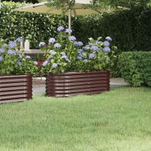 Furniture Limited - Letto Giardino Acciaio Verniciato a Polvere